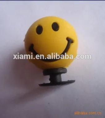 fine quality sweet mile mode 3D rubber shoes charm