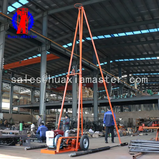 exploration drilling machine SH30-2A 30m gold sand drilling machine