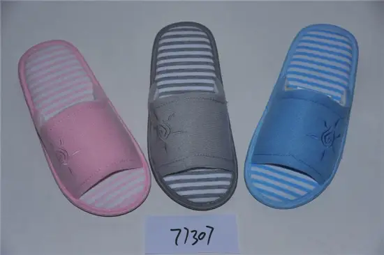 open toe fleece room shoes indoor slippers shoes