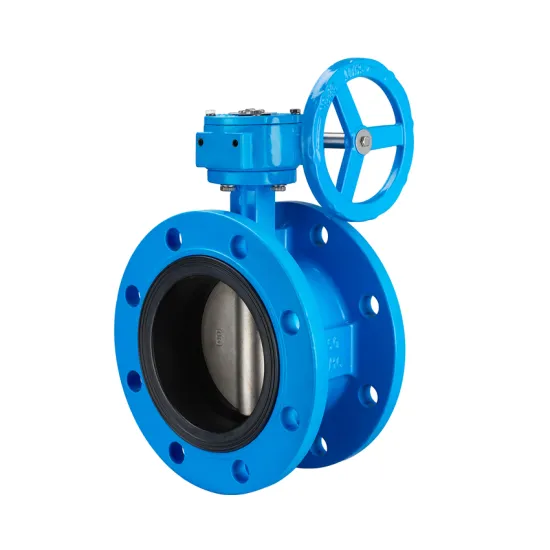 Taike Valve PN10 PN16 EPDM Rubber Seat  Worm Gear 8 inch Wafer Price Butterfly Valve