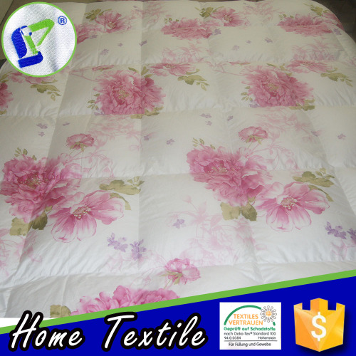 Hot customized handmade duck feather duvet