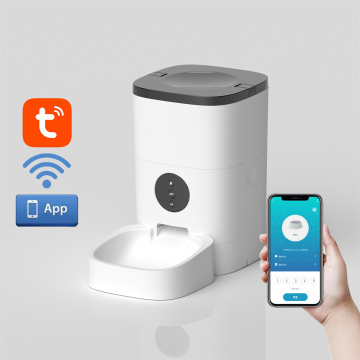 4L Tuya WiFi Smart Pet Feeder with Mobile App Control