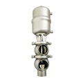 Stainless Steel Hygienic Pneumatic Flow Divert Valve
