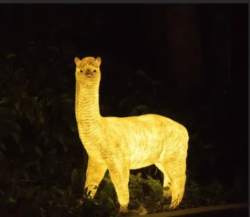 Simulated luminous small alpaca B Lights