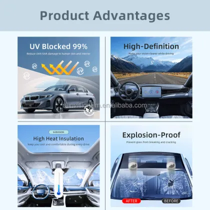 Polarized Car Window Tint Film for Heat Insulation