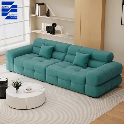 Modern Luxury Reclining Modular Sofa with Lazy Lounge Feature