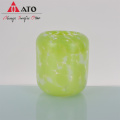 ATO stemless coloured dot Glass Candle Holder Cup