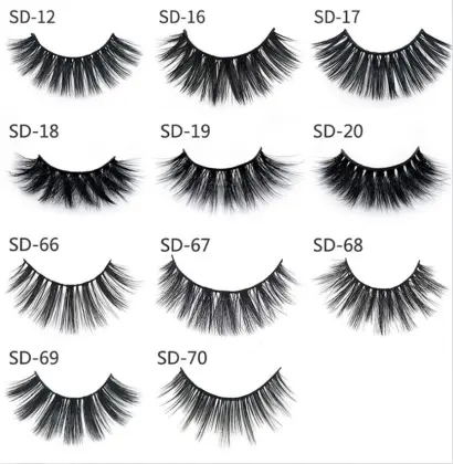 Wholesale eyeLashes Mink 3d Eyelashes ,5d Eyelashes, Silk Eyelashes With Private Label