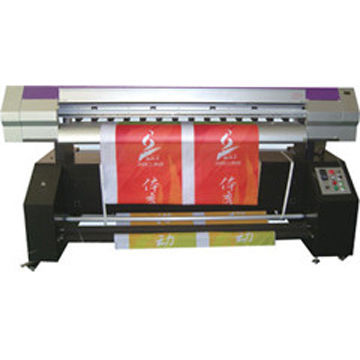 Banner machine with easy to operate control interface