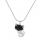 Black onyx Luck Fox Collier pour femmes hommes guérison énergie cristal amulet animal pendant bijoux de pierres précieuses