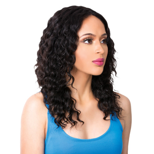 100% HUMAN HAIR LACE WET N WAVY WIG