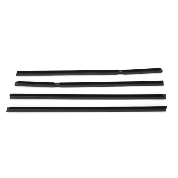 Chrome Black Window Weatherstrip for Honda CITY 2008-2014