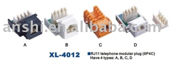 RJ11 Telephone modular plug