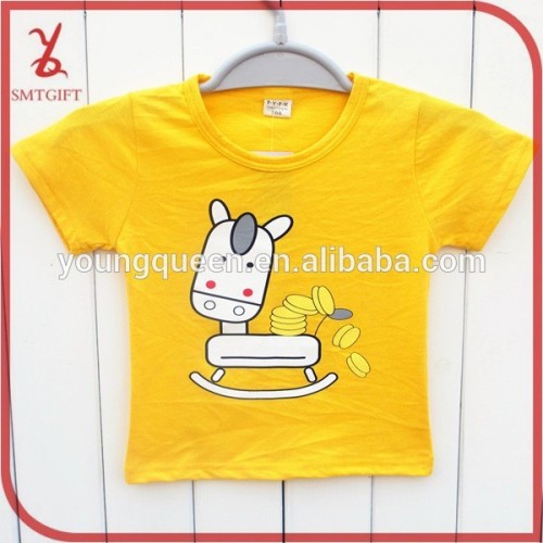 KT42 summer children's cartoon cotton short-sleeve T-shirt