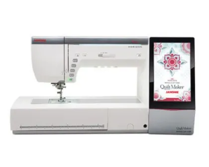 Janome 16 Lace Embroidery Machine: Easy Sewing, Quilting & Serging