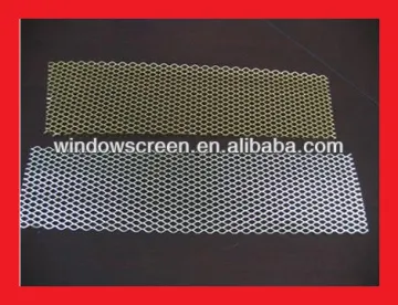 expandable sheet metal diamond mesh