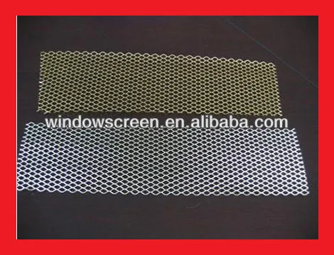 expandable sheet metal diamond mesh