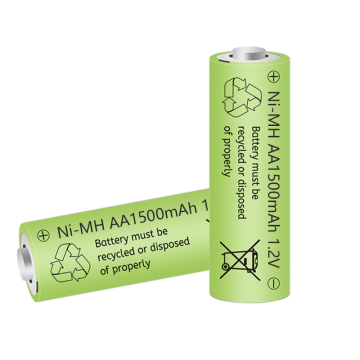 2000mAh NiMH AA Rechargeable Battery for Toys and Electronics