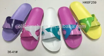 2017 Wholesale PVC jelly indoor sandal for women