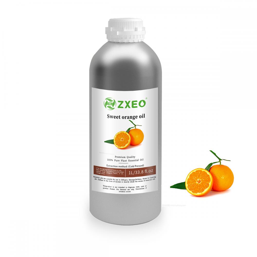 Huile d&#39;orange douce 100% pure pour l&#39;alimentation pour l&#39;essence essentielle Fragrance Orange Sweet Orange