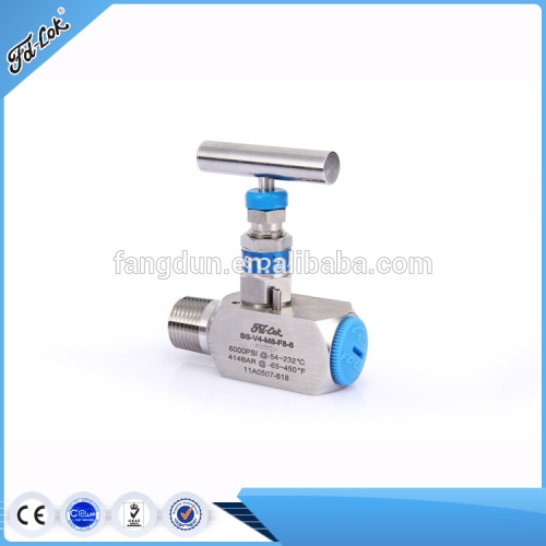 High Pressure Gas Needle Valve, High Quality High Pressure Gas Needle