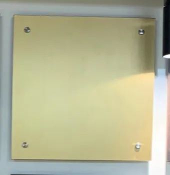 PVDF Spray Coating Aluminum Perforated Sheet