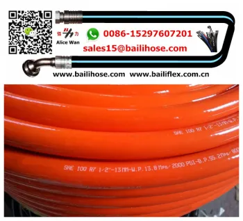 SAE 100 R7 R8 thermoplastic  hose