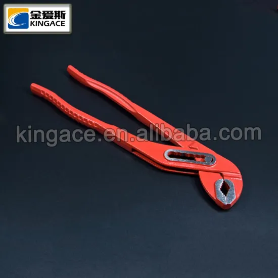 10'' CR-V Red Plastic Painted Water Pump Locking Pliers