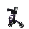 Foldable Rehabilitation Rollator And Walking Aid For Elderly