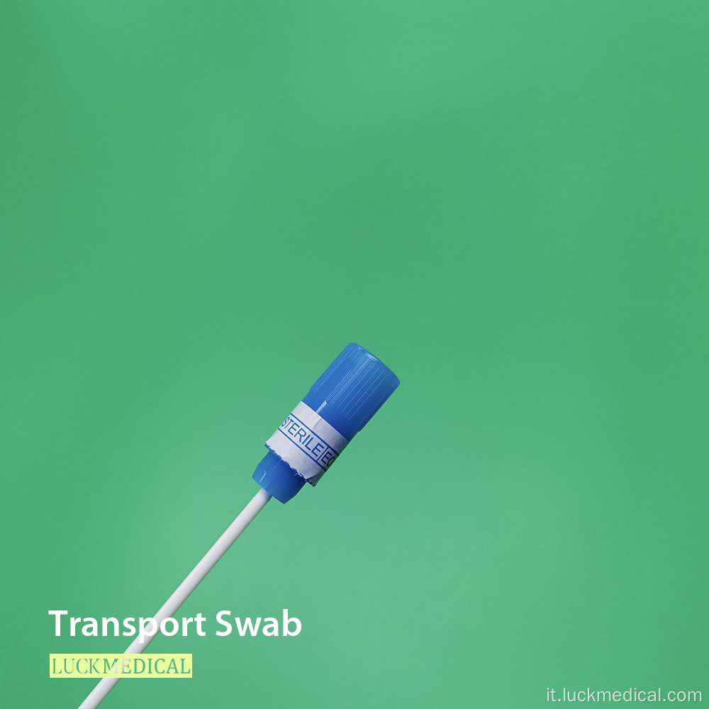 PS Plastic Plastic Culture Batteria Swab in tubo