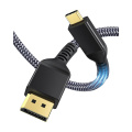 USB -Typ C zu DisplayPort 1.4 Kabel