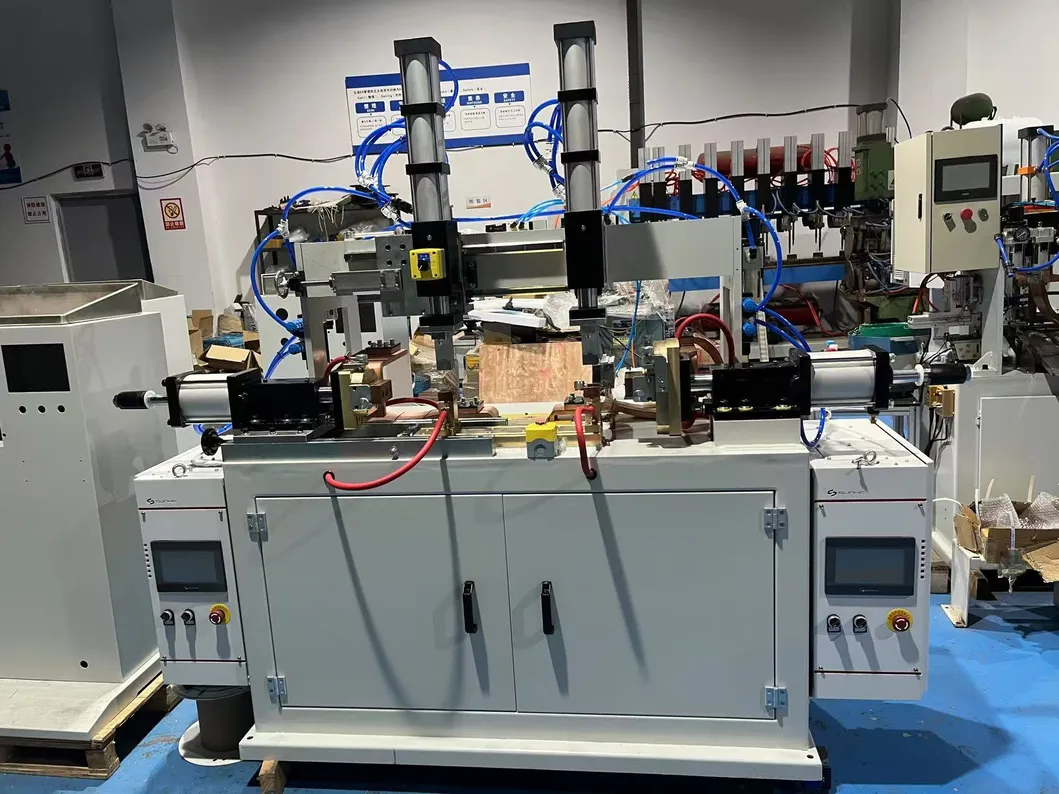 Adjustable Pneumatic Double Heads Butt Welder Machine for Stabilizer Link Rods