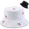 Cute Bucket Hat Beach Hats Reversible Double-Side-Wear