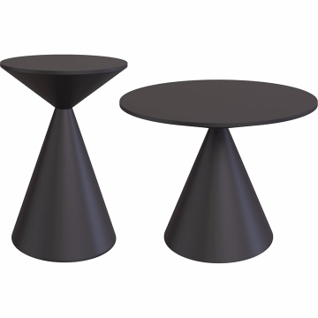 Modern Metal Corner Coffee Tables with Tray Tops for Living Rooms
