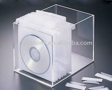 High-quality Customized Various Acrylic CD Storage Box FZ-STB1167