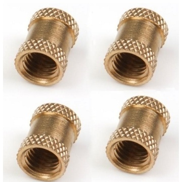 Customized high demand wood insert nut made