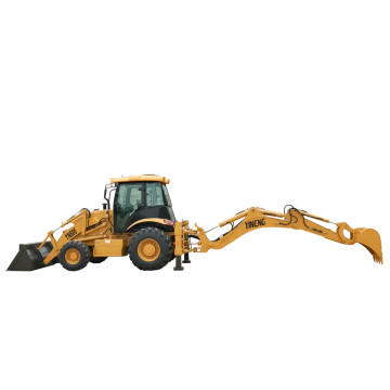 4 wheel drive new backhoe and loader