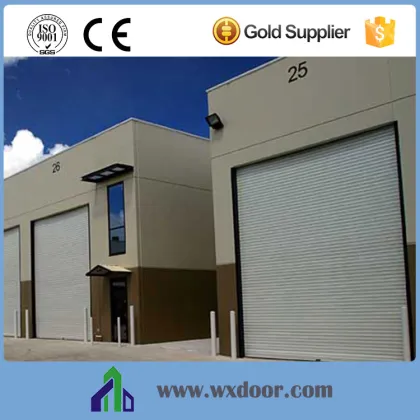 Steel Rolling Windproof Door Rolling Steel Security Doors
