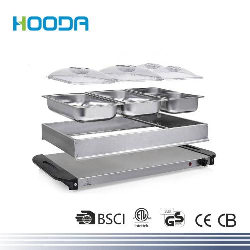 Ausnehmbarer Hotplate Food Wärmer elektrischer Buffet -Server