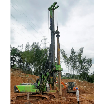 High Efficiency Electric Power Tractor Drilling Rig with Hydraulic and Pneumatic Systems (Max Depth 30M)