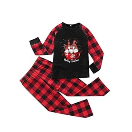 Christmas Atmosphere Home Suit Set Pajamas OEM