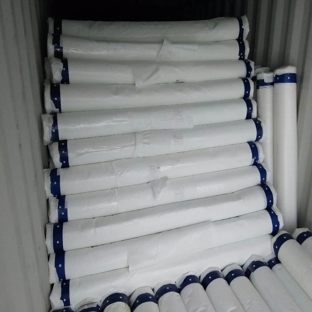 1.83m x 60m Clear Tarpaulin Scaffold Sheeting Roll