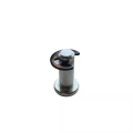 Flat Head Grooved Steel Pin for Precision Assembly