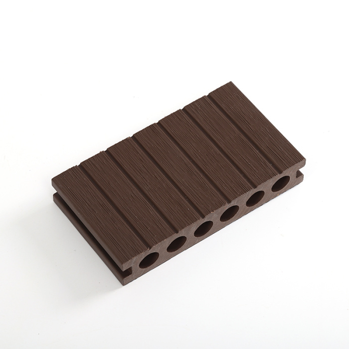 Lantai Decking WPC Co-Extrusior Waterproof Water Co-Extrusion