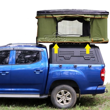 Waterproof Camper Tent for Toyota Hilux and D-Max: Pickup Truck Roof Top Shell Tent