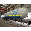 56cbm LPG Trailers za Utoaji wa Gesi