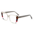 Transparent Acetate Modern Eyeglasses
