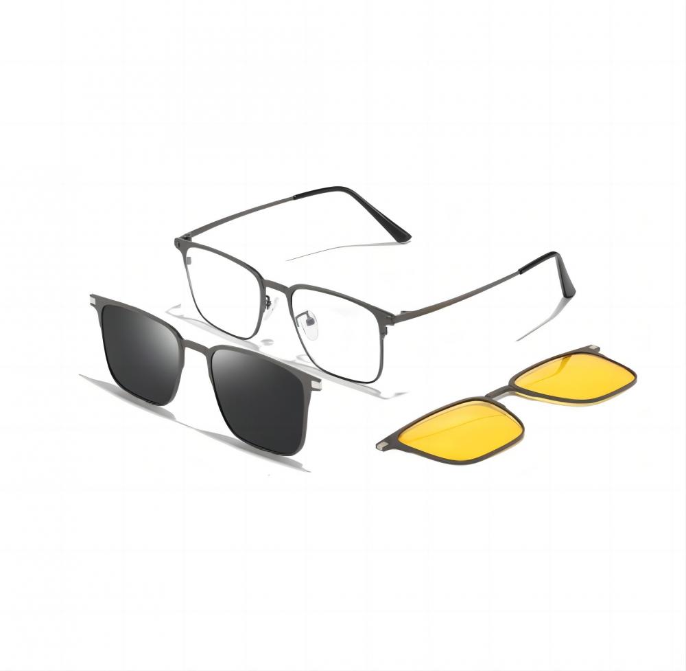 Magnetic Glasses and Polarized Sunglasses in One