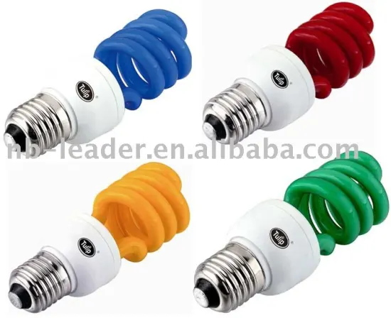 color Energy saving lamp