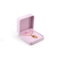 Pink Velvet Jewelry Package Box